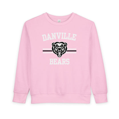 Toddler Sweatshirt — Danville Bears Youth Crewneck | School Mascot Kids Sweatshirt