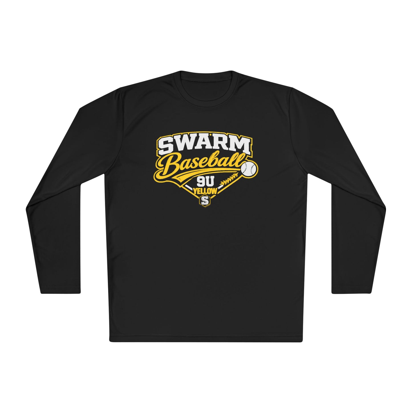 Swarm 9U "1" ADULT Baseball Long Sleeve | Sportstek