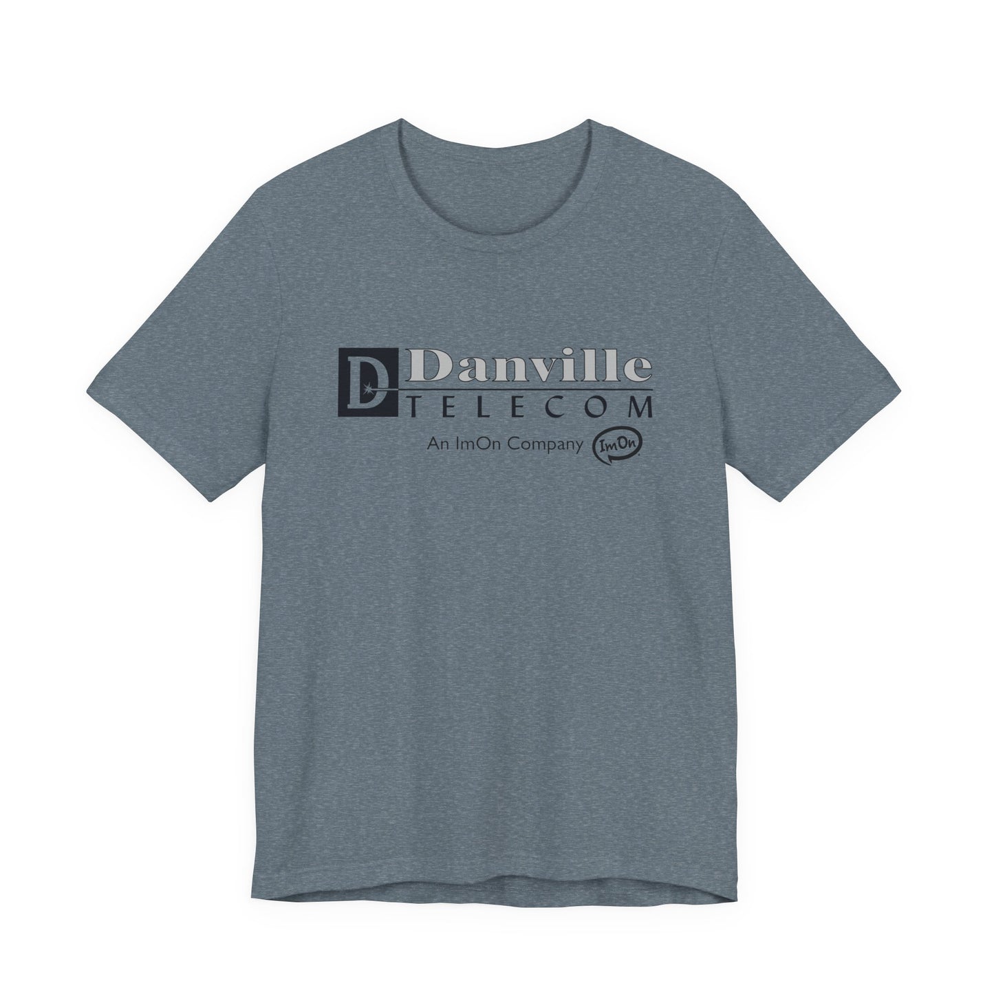Danville Telecom ImOn Company | Black Logo | Bella Canvas