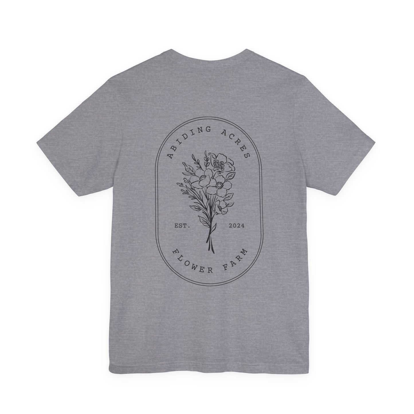 Abide JOHN 15:4 ADULT Tee | Bella Canvas
