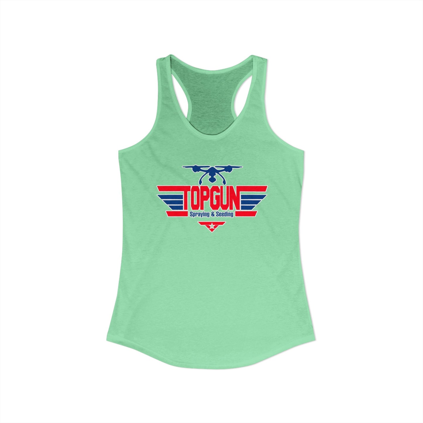 Top Gun S&S Women's Racerback Tank | Next Level