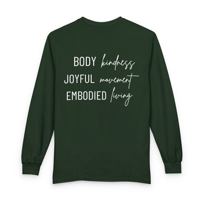 KML Kindness, Movement, Living Unisex Long Sleeve T-Shirt I Gildan