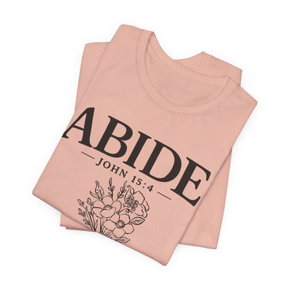 Abide in Me ADULT Tee | Bella Canvas