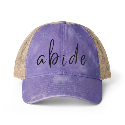 Abide Women's Washed Mesh-Back Cap