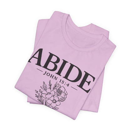 Abide in Me ADULT Tee | Bella Canvas