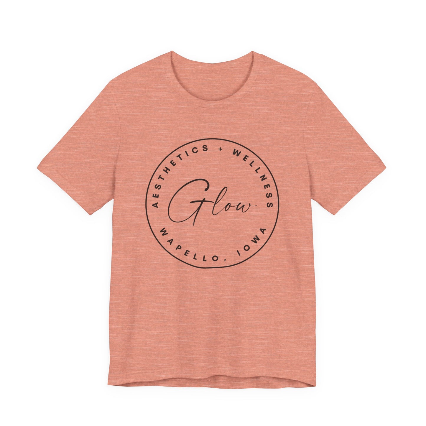 Glow Circle Logo FRONT | Bella Canvas