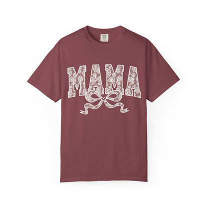 Mama Lace Garment-Dyed Unisex T-Shirt