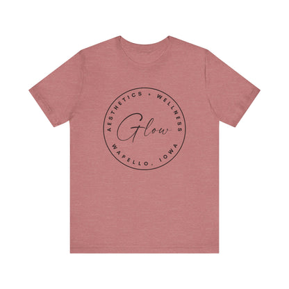 Glow Circle Logo FRONT | Bella Canvas