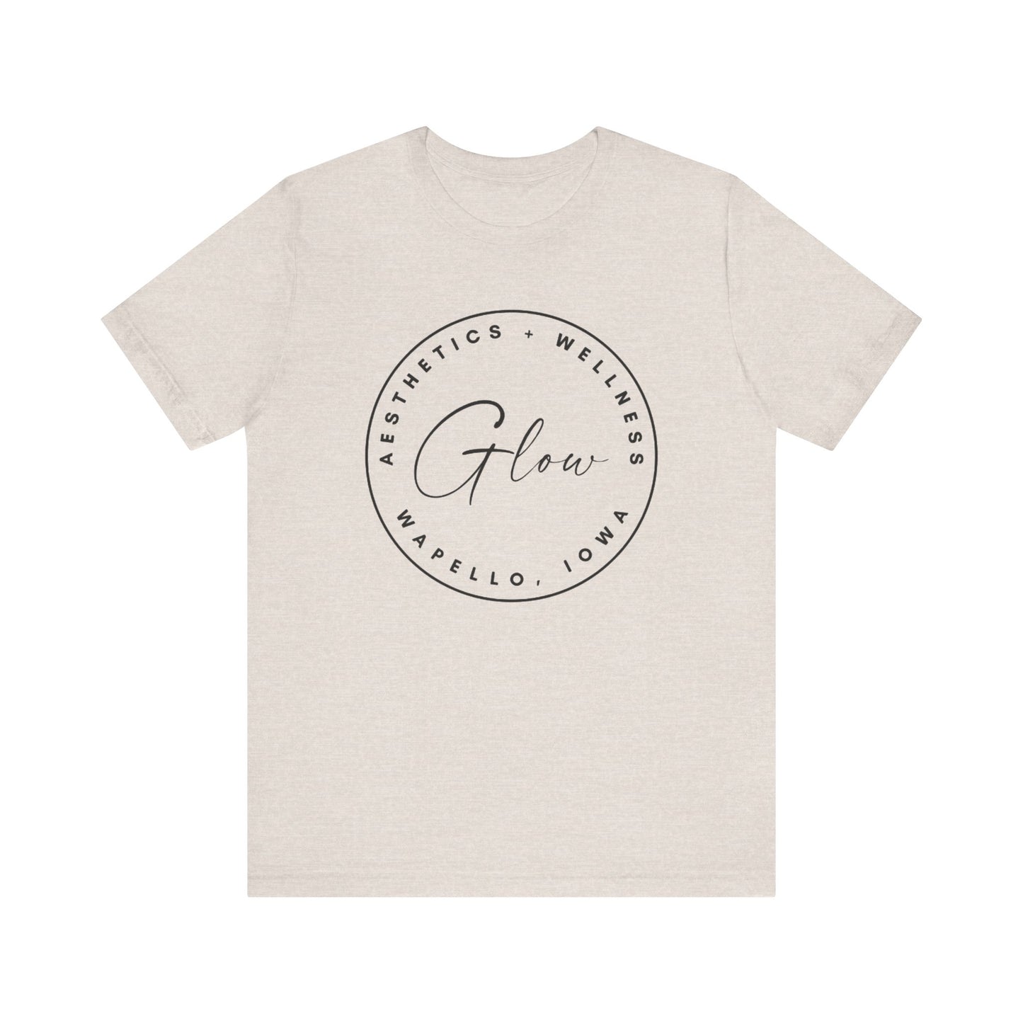 Glow Circle Logo FRONT | Bella Canvas