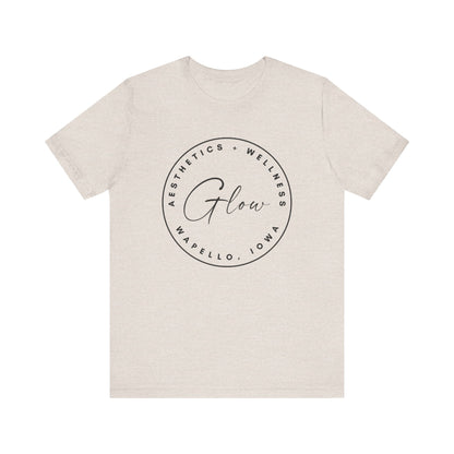 Glow Circle Logo FRONT | Bella Canvas