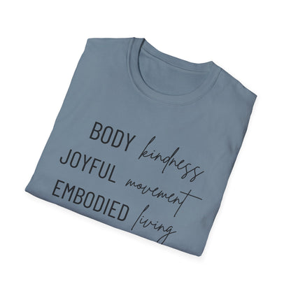 KML Kindness, Movement, Living T-Shirt | Gildan Softstyle