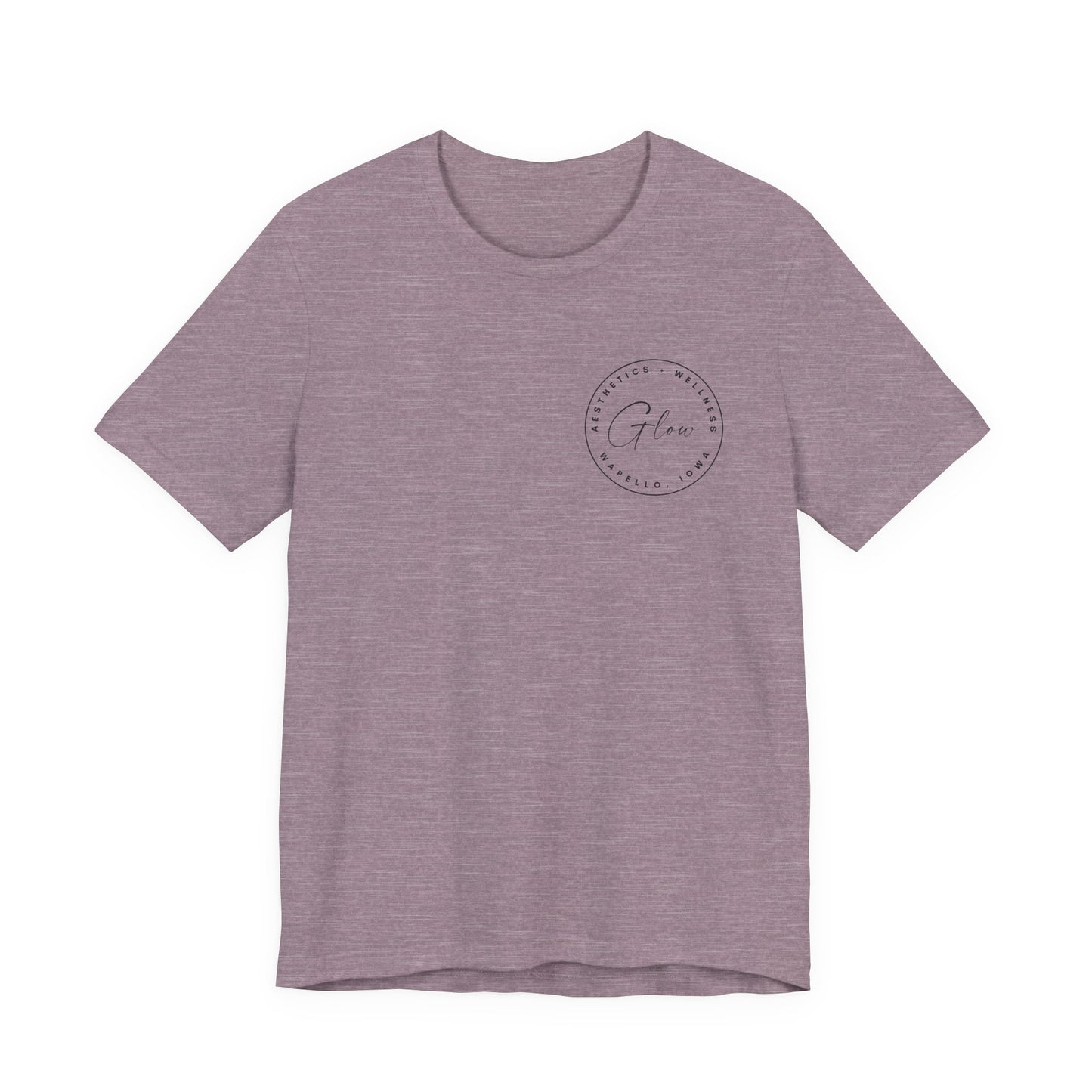 Glow Circle Logo FRONT/BACK | Bella Canvas