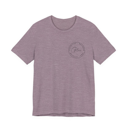 Glow Circle Logo FRONT/BACK | Bella Canvas