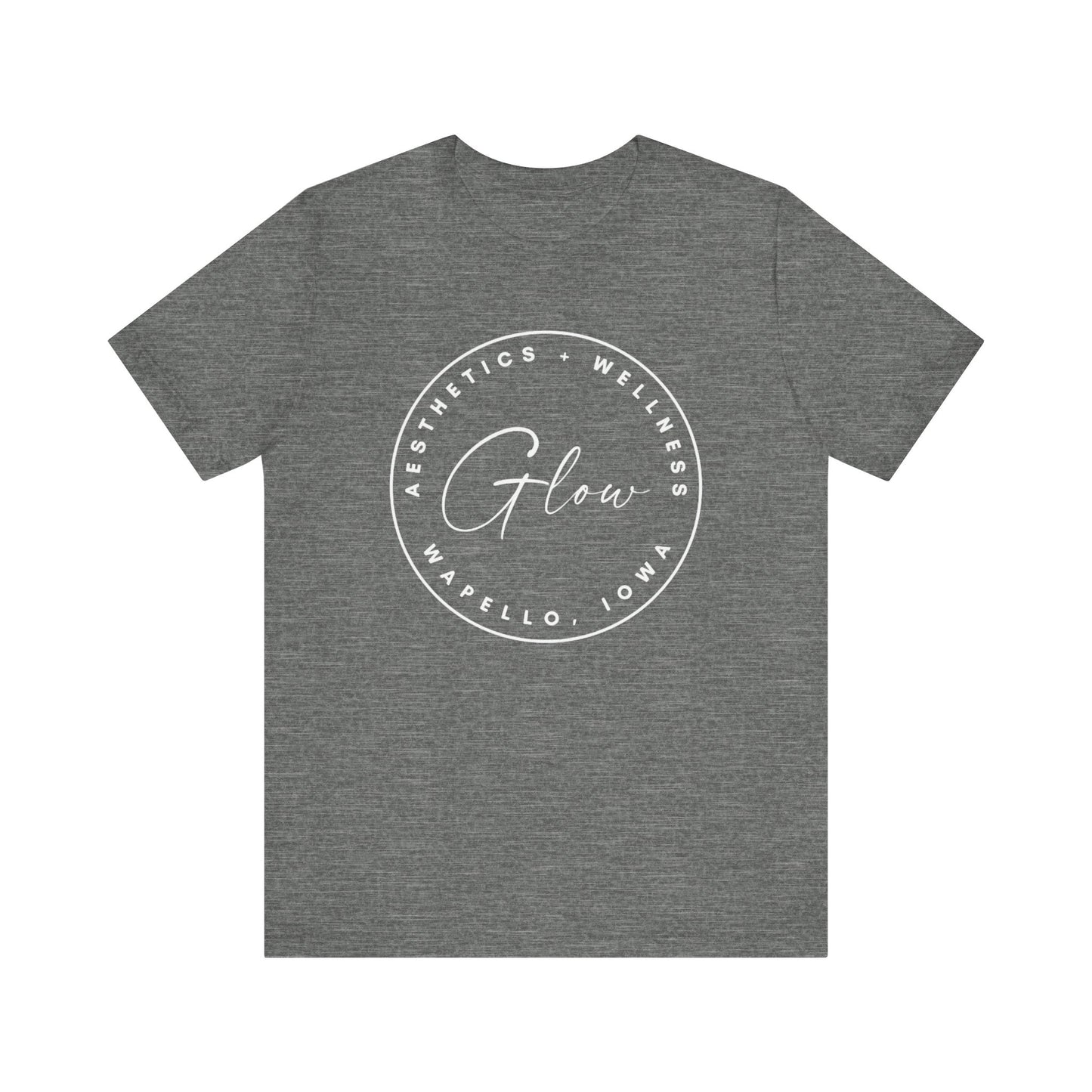 Glow Circle Logo FRONT | Bella Canvas
