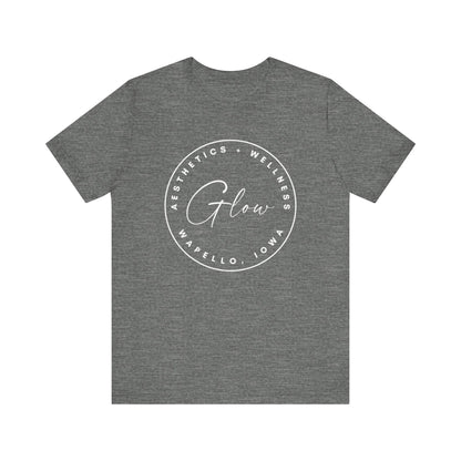 Glow Circle Logo FRONT | Bella Canvas
