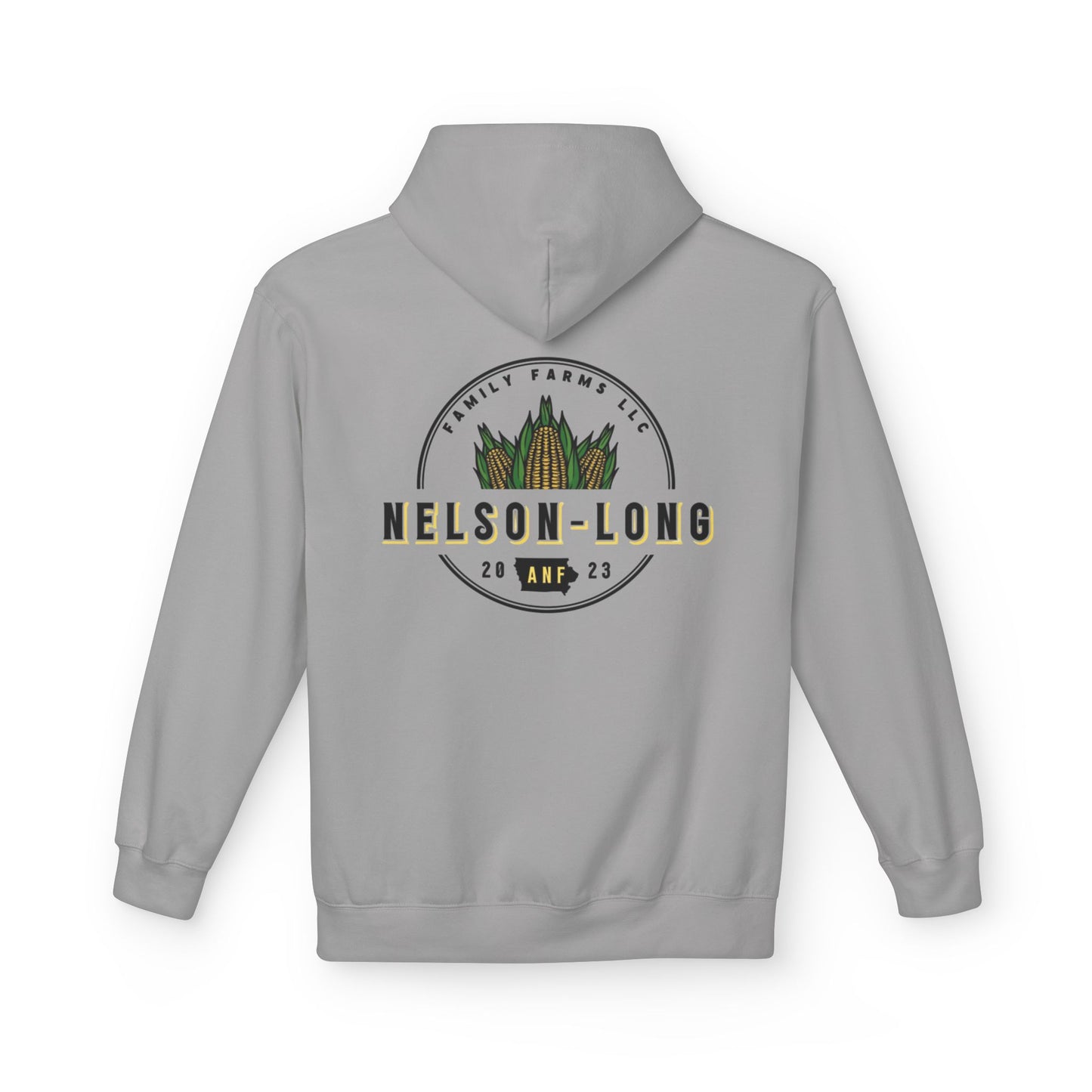 Nelson-Long FRONT/BACK Hoodie | Gildan Soft-Style