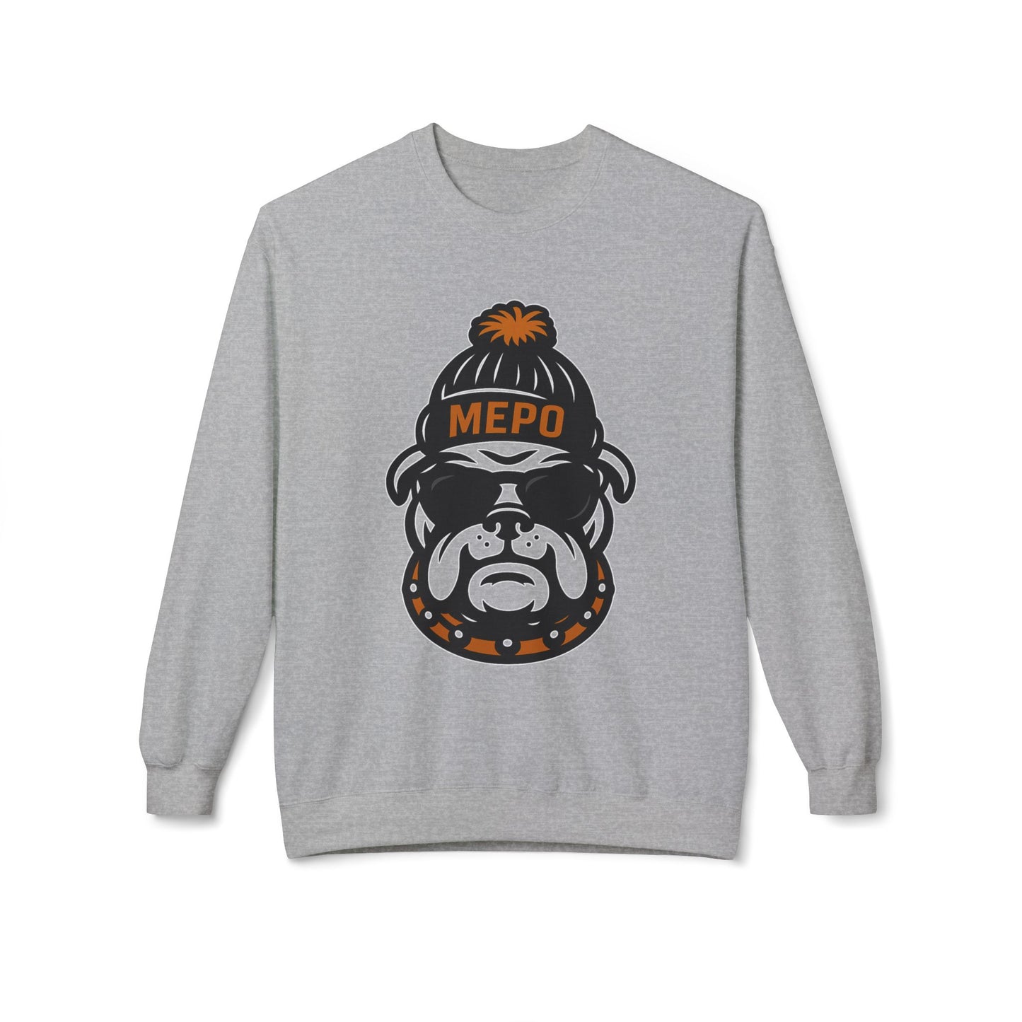 Bulldog Shades & Beanie Sweatshirt | Gildan Softstyle