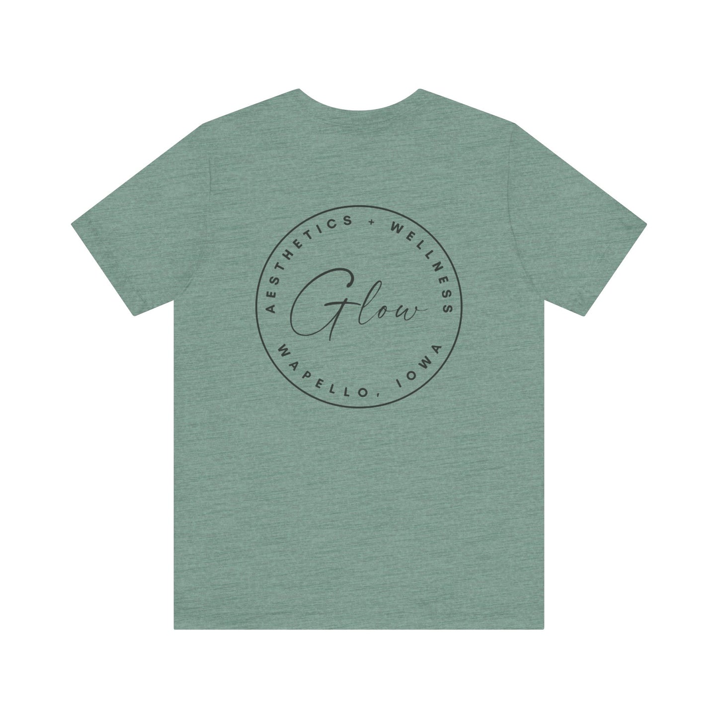 Glow Circle Logo FRONT/BACK | Bella Canvas