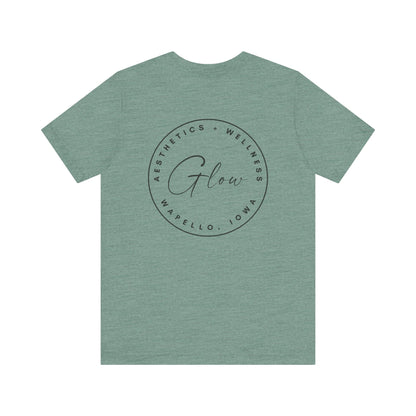 Glow Circle Logo FRONT/BACK | Bella Canvas