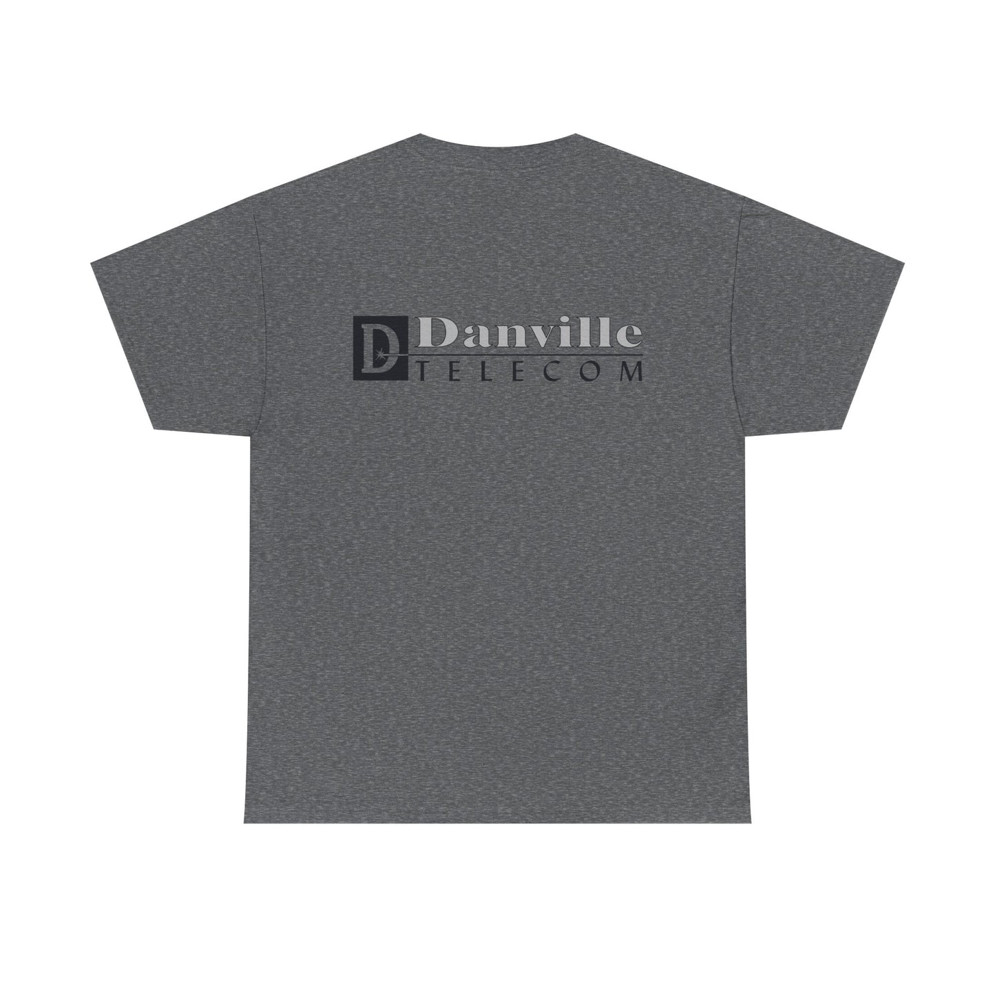Danville Telecom Gildan Tee: Black Logo - OCT TOP SELLER