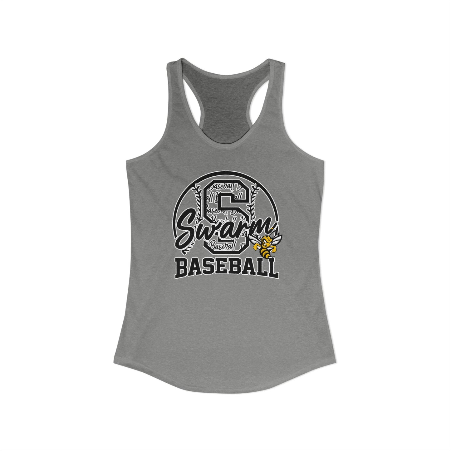 Swarm "S" Baseball Women's Racerback Tank | Next Level