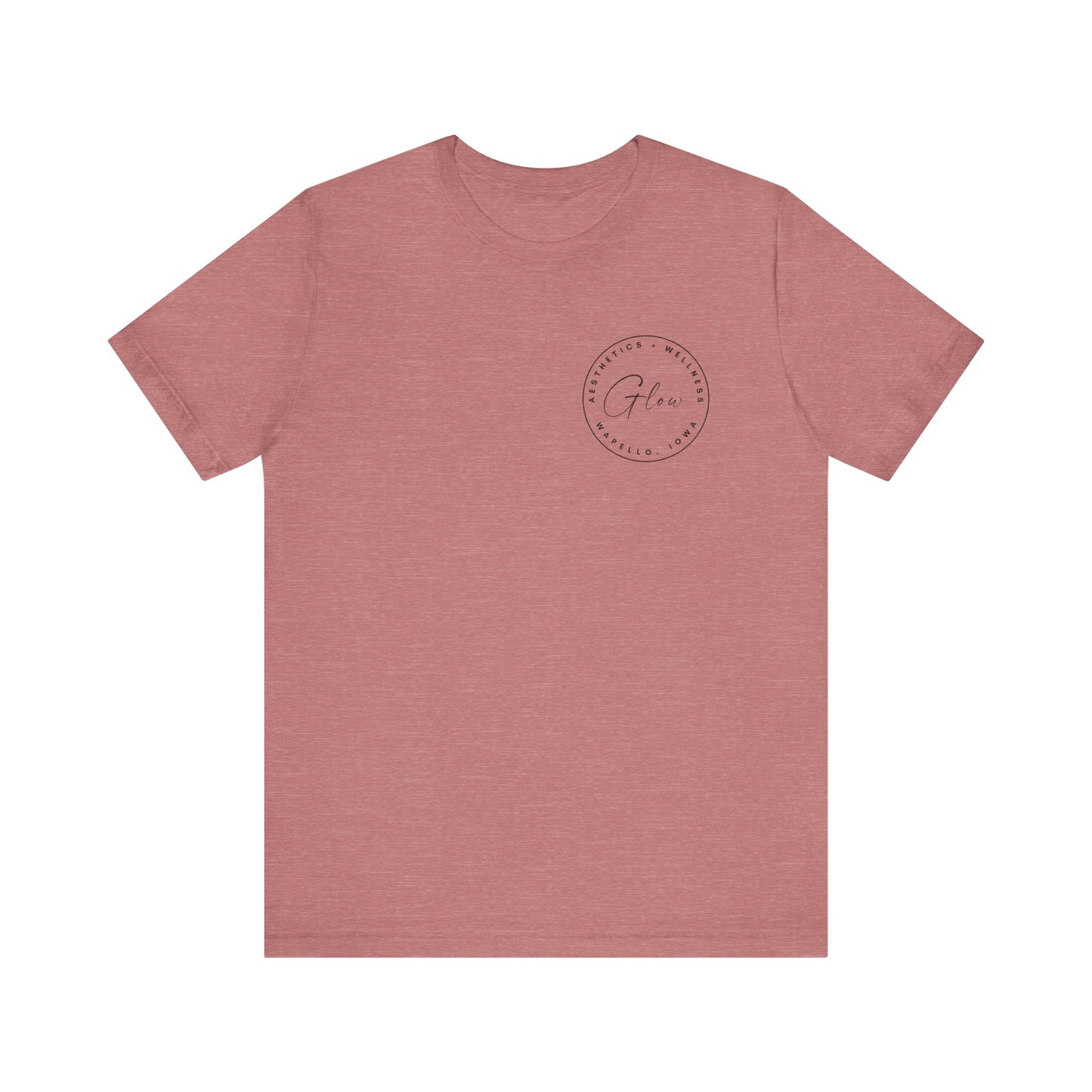 Glow Circle Logo FRONT/BACK | Bella Canvas