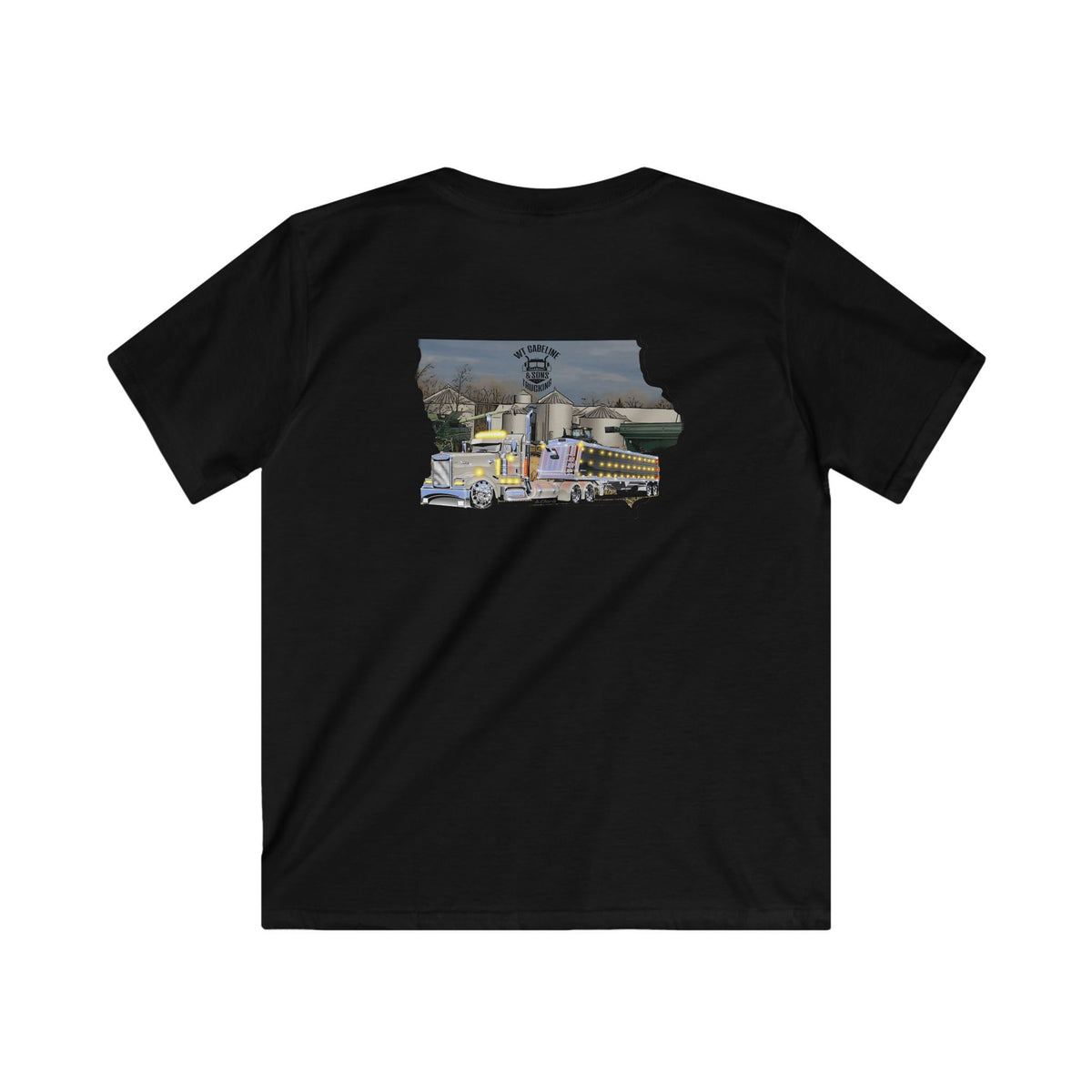 WT Gabeline Trucking YOUTH Tee #181|Gildan Softstyle
