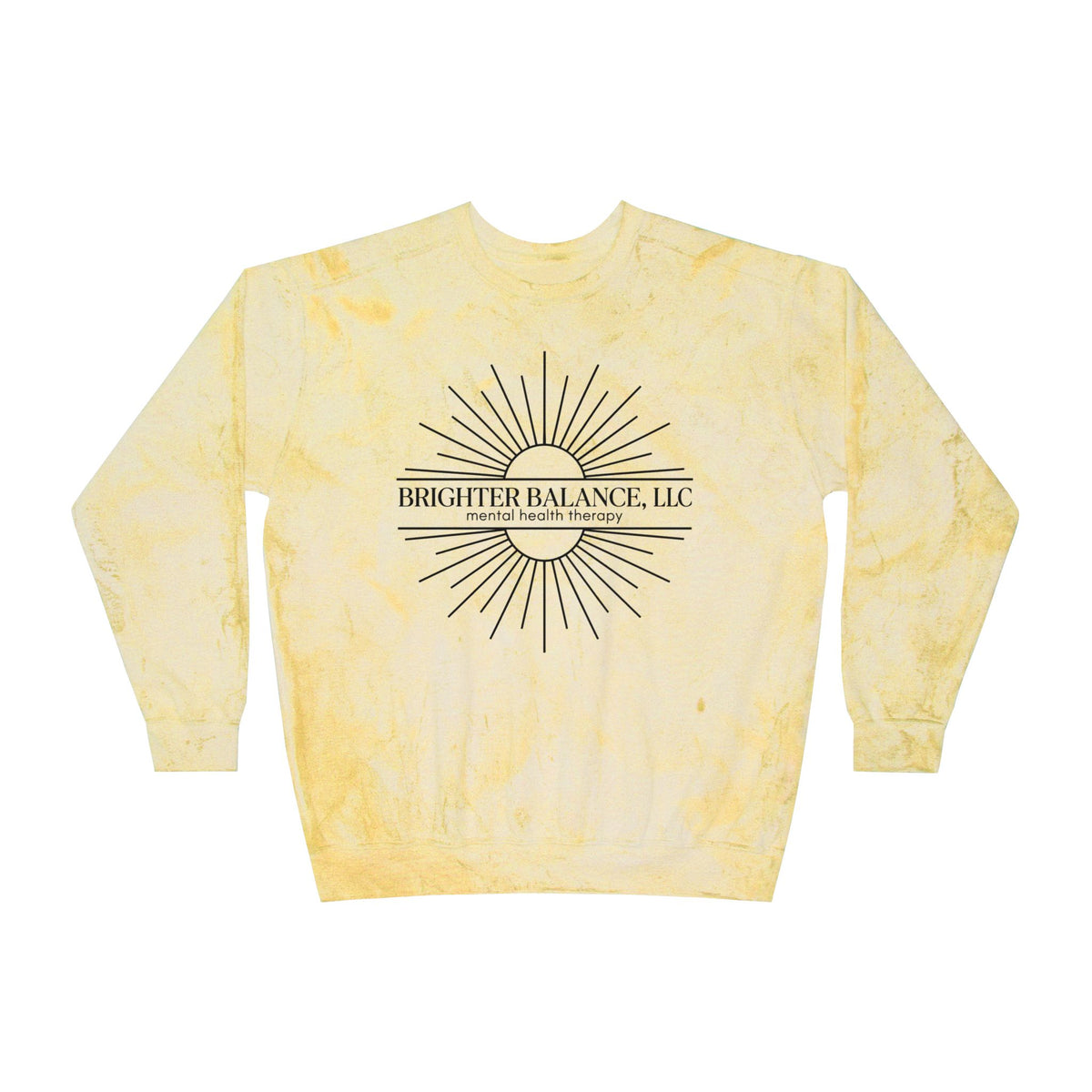 Brighter Balance | Adult Crewneck | Comfort Colors Colorblast