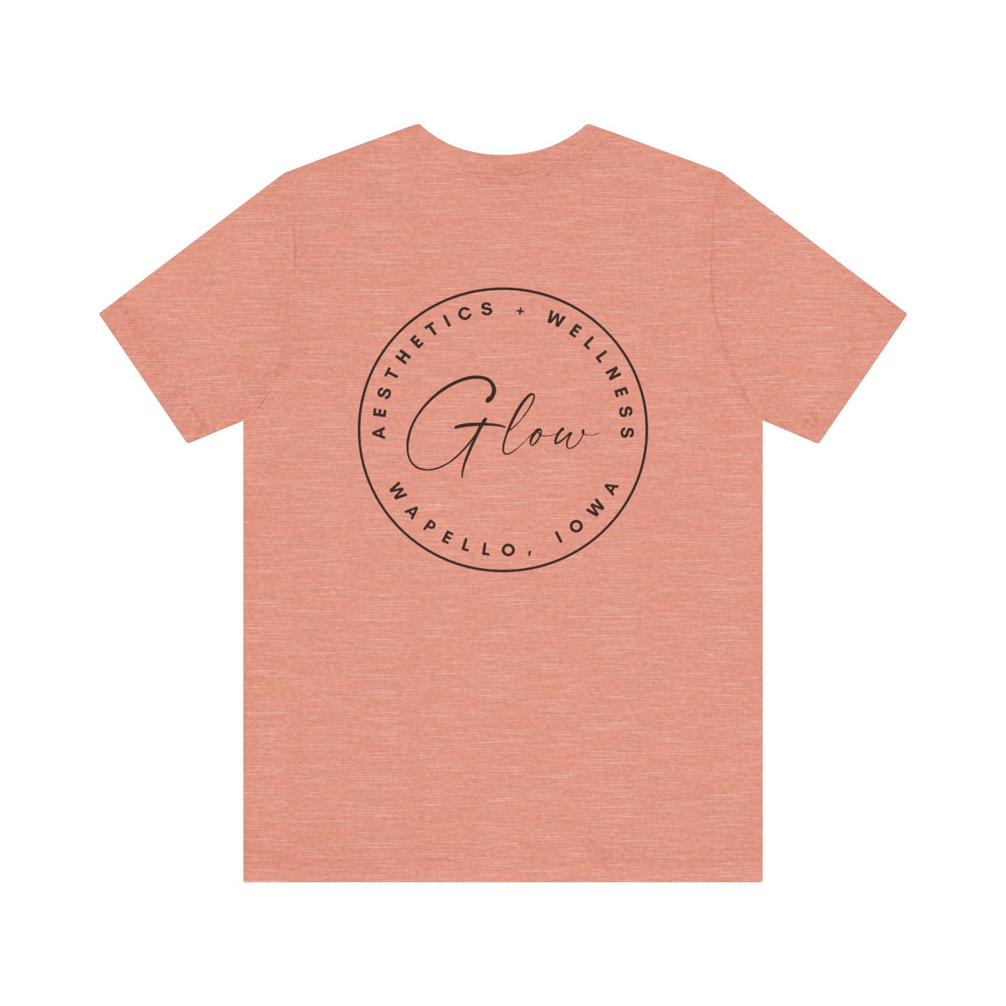 Glow Circle Logo FRONT/BACK | Bella Canvas