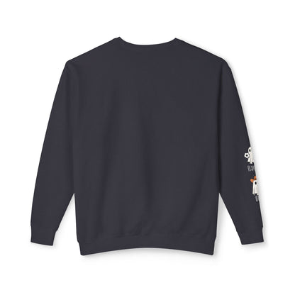 Spooky Mama Personalized Ghost Sleeve Sweatshirt