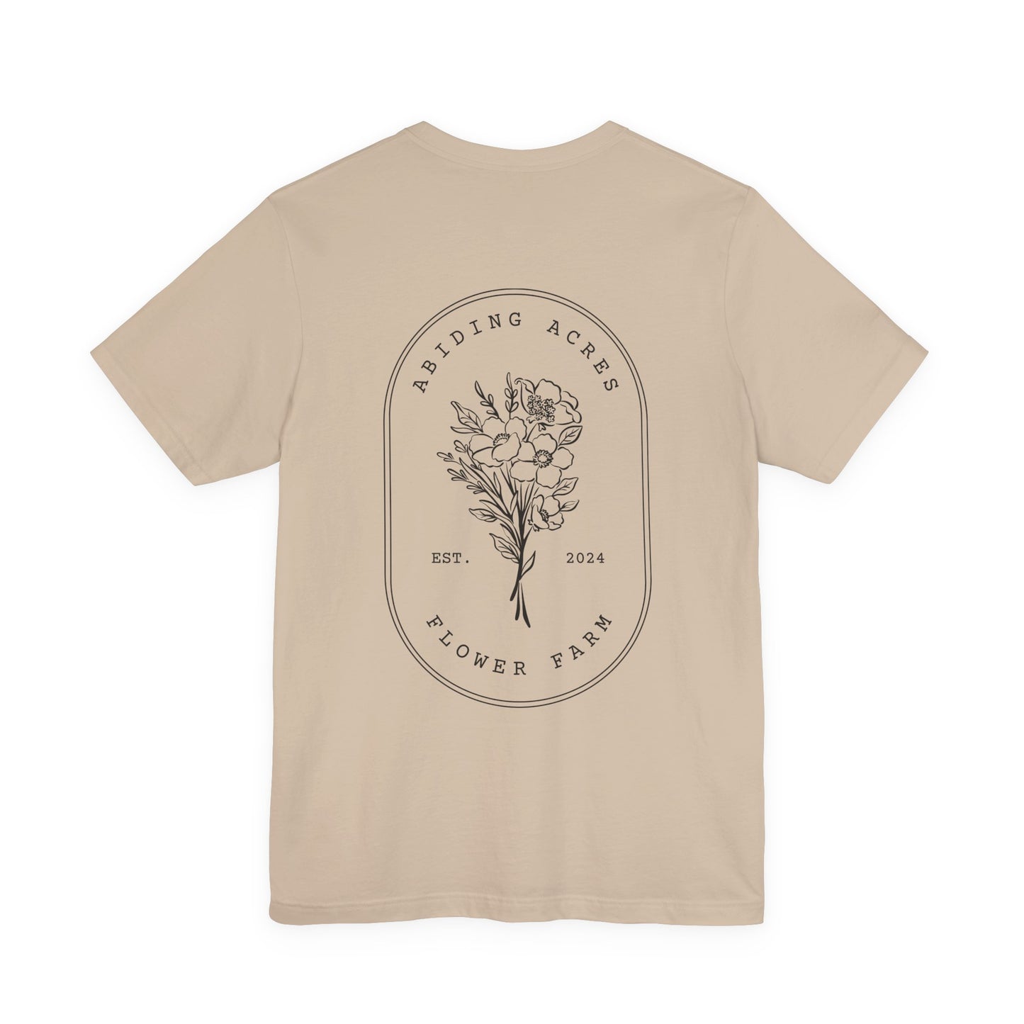 Abide JOHN 15:4 ADULT Tee | Bella Canvas