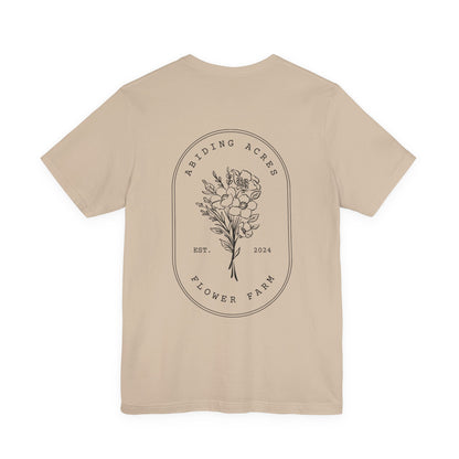 Abide JOHN 15:4 ADULT Tee | Bella Canvas