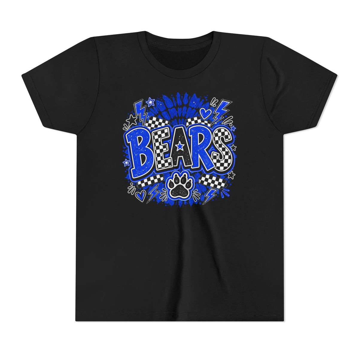 Danville Bears | Bears Burst | Youth Tee | Bella Canvas