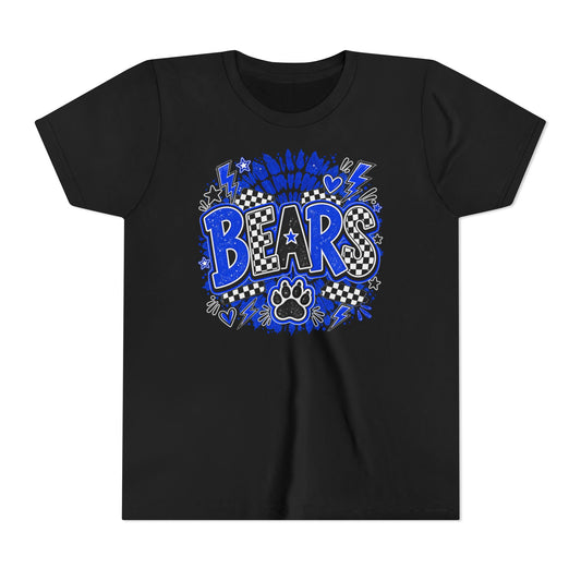 Danville Bears | Bears Burst | Youth Tee | Bella Canvas