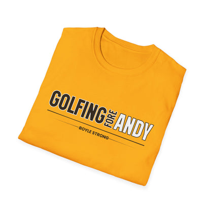 Golfing Fore Andy ADULT Tee | Gildan Softstyle
