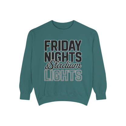 Friday Nights & Stadium Lights Sweatshirt | Comfort Colors