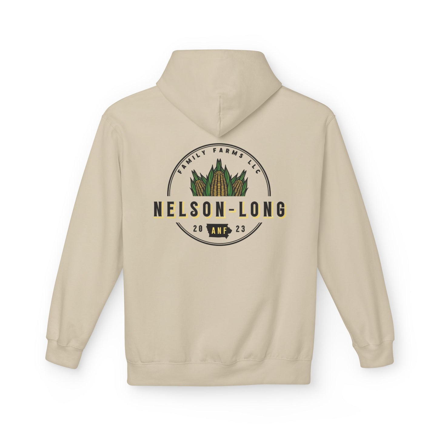 Nelson-Long FRONT/BACK Hoodie | Gildan Soft-Style