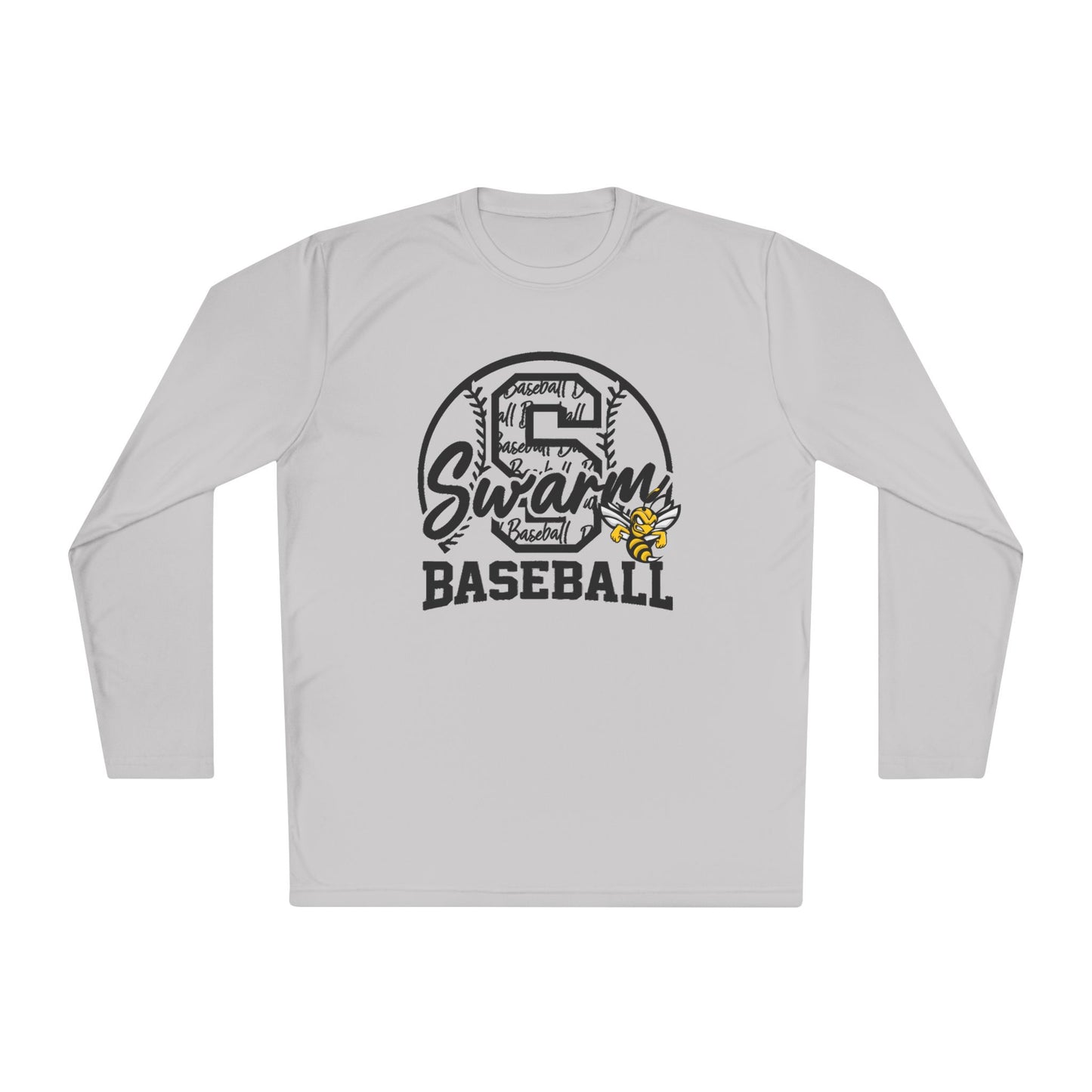 Swarm "S" ADULT Baseball Long Sleeve | Sportstek