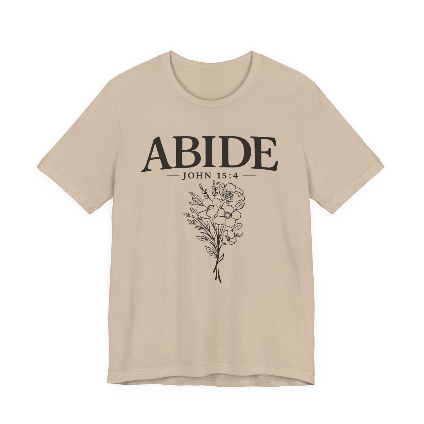 Abide in Me ADULT Tee | Bella Canvas