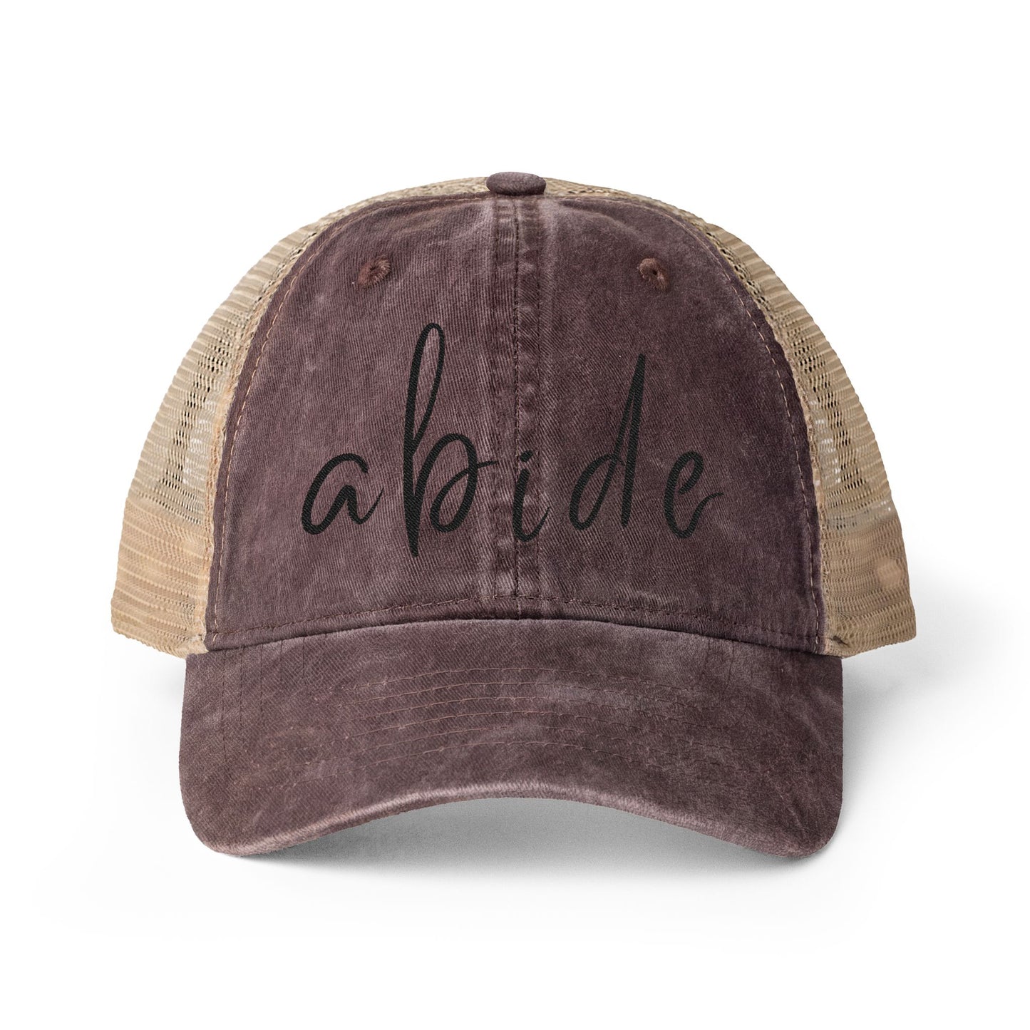 Abide Women's Washed Mesh-Back Cap