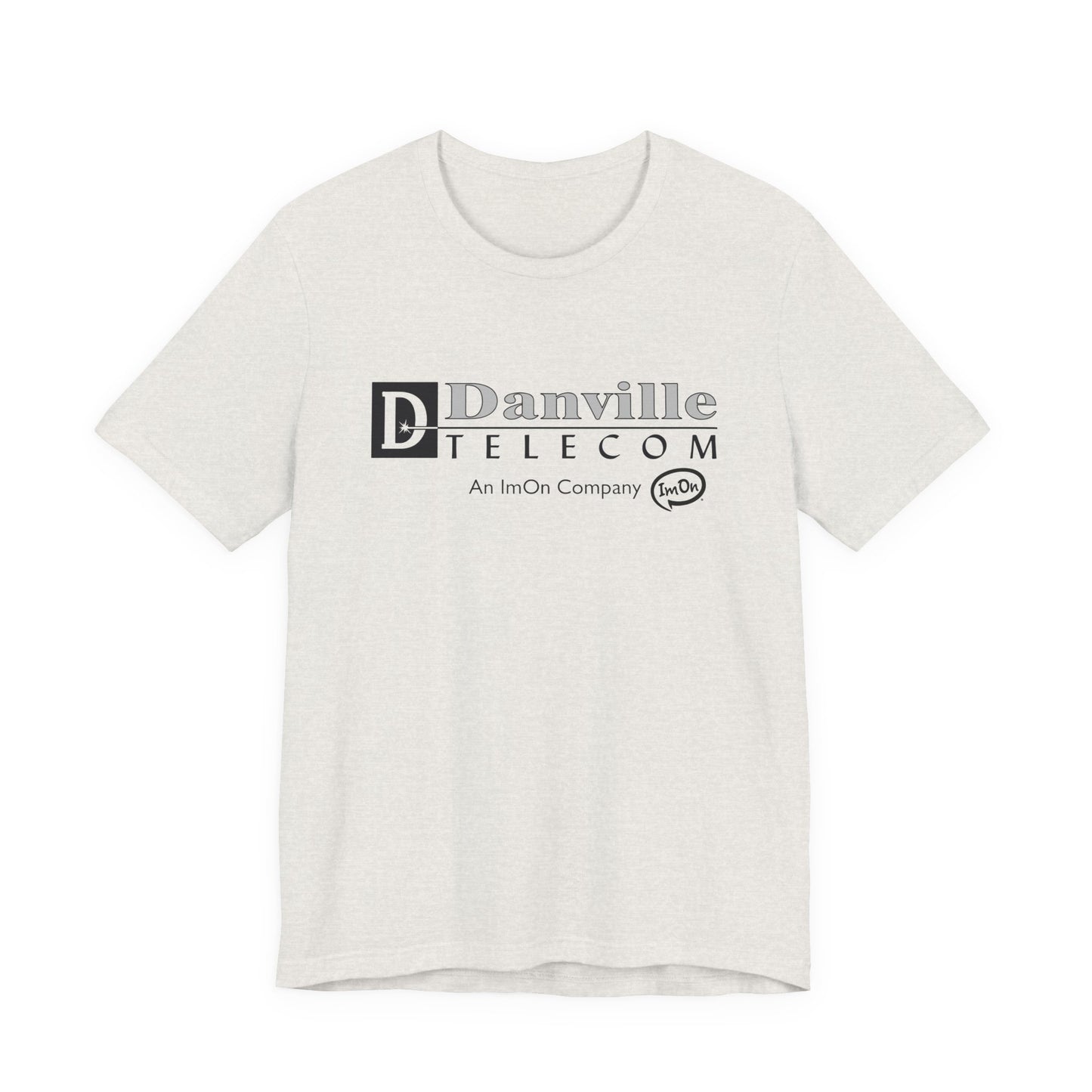 Danville Telecom ImOn Company | Black Logo | Bella Canvas