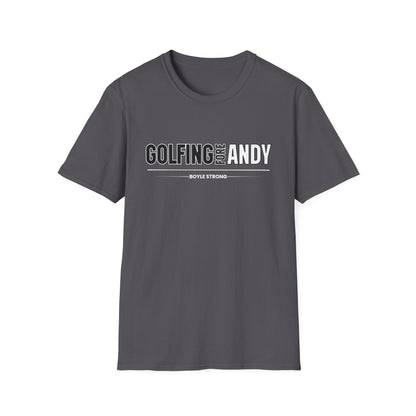 Golfing Fore Andy ADULT Tee | Gildan Softstyle