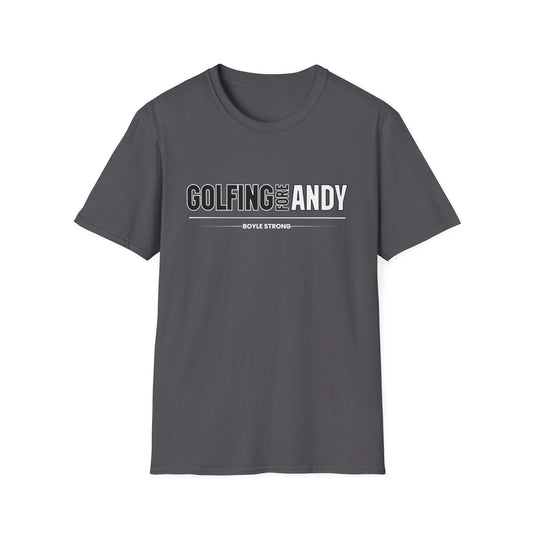 Golfing Fore Andy ADULT Tee | Gildan Softstyle