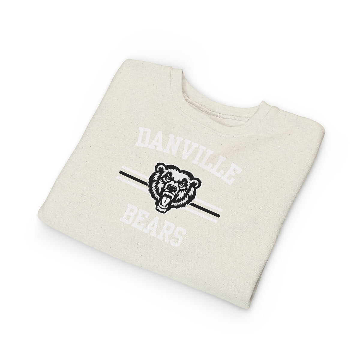 Toddler Sweatshirt — Danville Bears Youth Crewneck | School Mascot Kids Sweatshirt