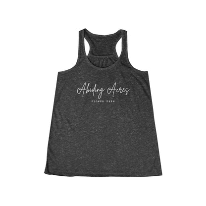 Abiding Acres FF ADULT Racerback Tank | Bella Canvas Flowy