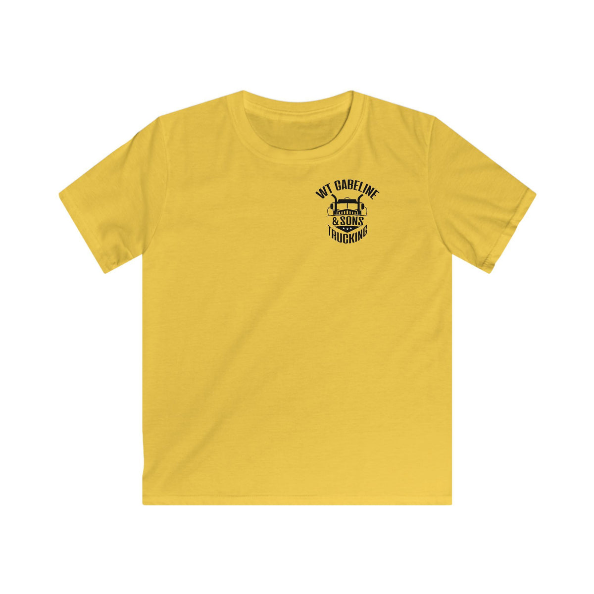 WT Gabeline Trucking YOUTH Tee |Gildan Softstyle