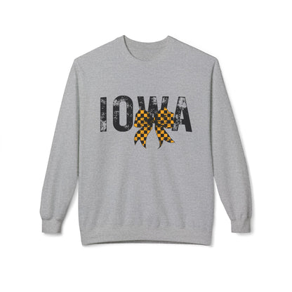 Coquette Bow Iowa Crewneck Sweatshirt