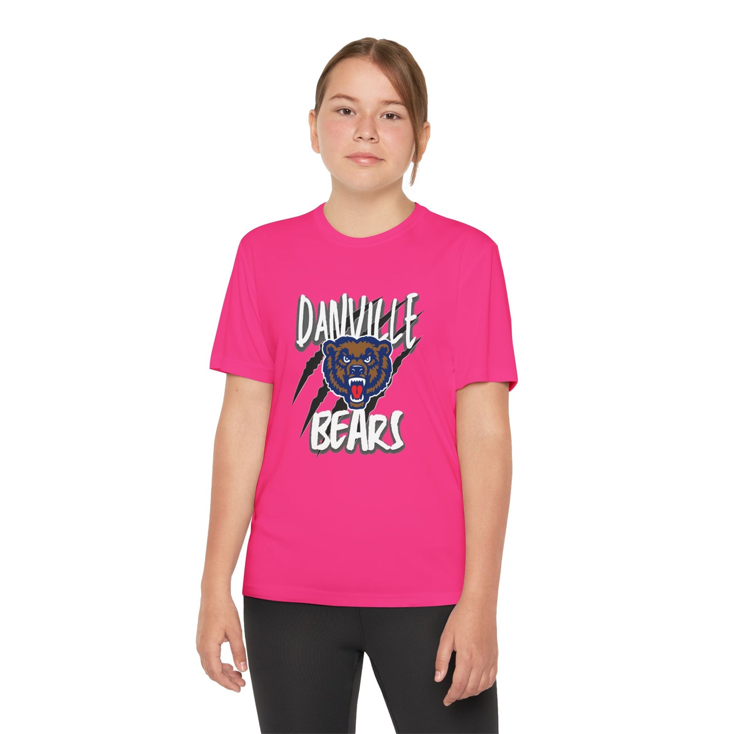 Danville Bears | Bear Claw | Youth Tee | Sportstek
