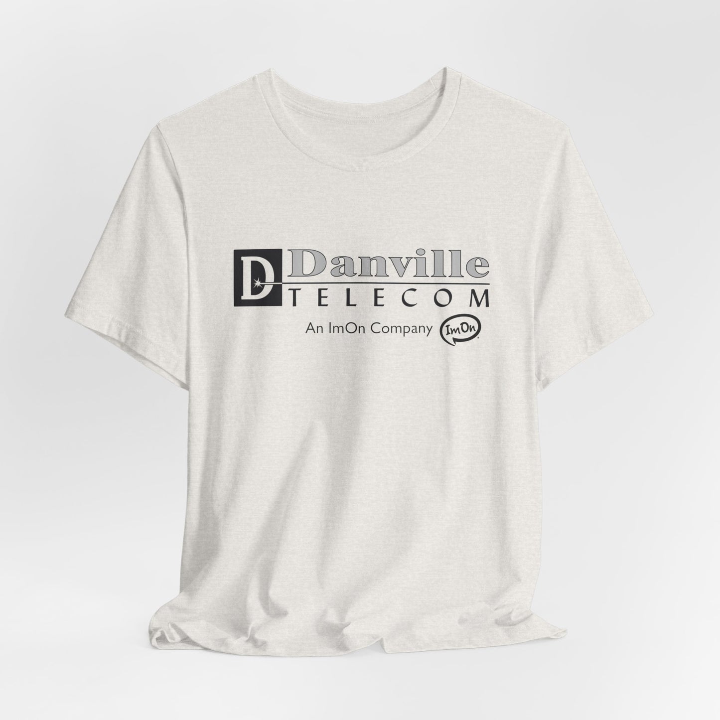 Danville Telecom ImOn Company | Black Logo | Bella Canvas