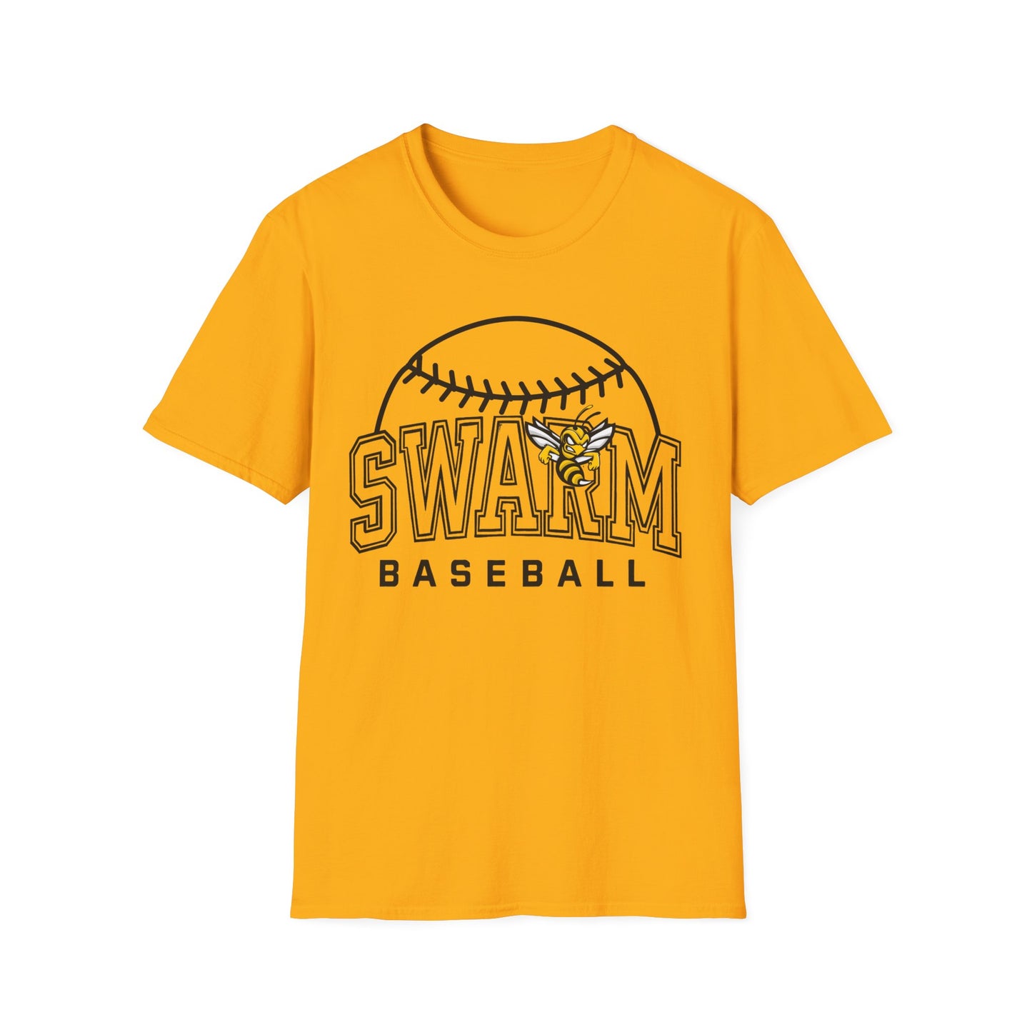 Swarm "⚾️" ADULT Baseball T-Shirt | Gildan Softstyle